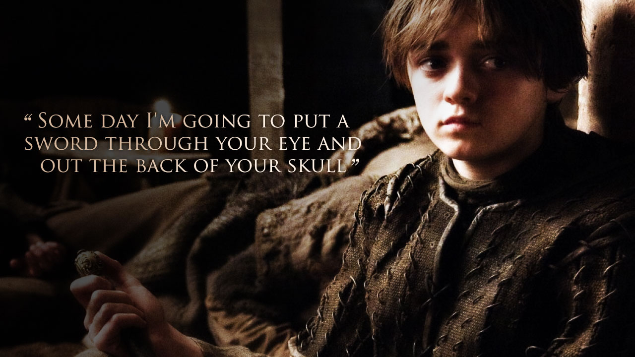 Arya Stark quotes! (mit Bildern) Game of thrones, Gute sprüche, Sprüche